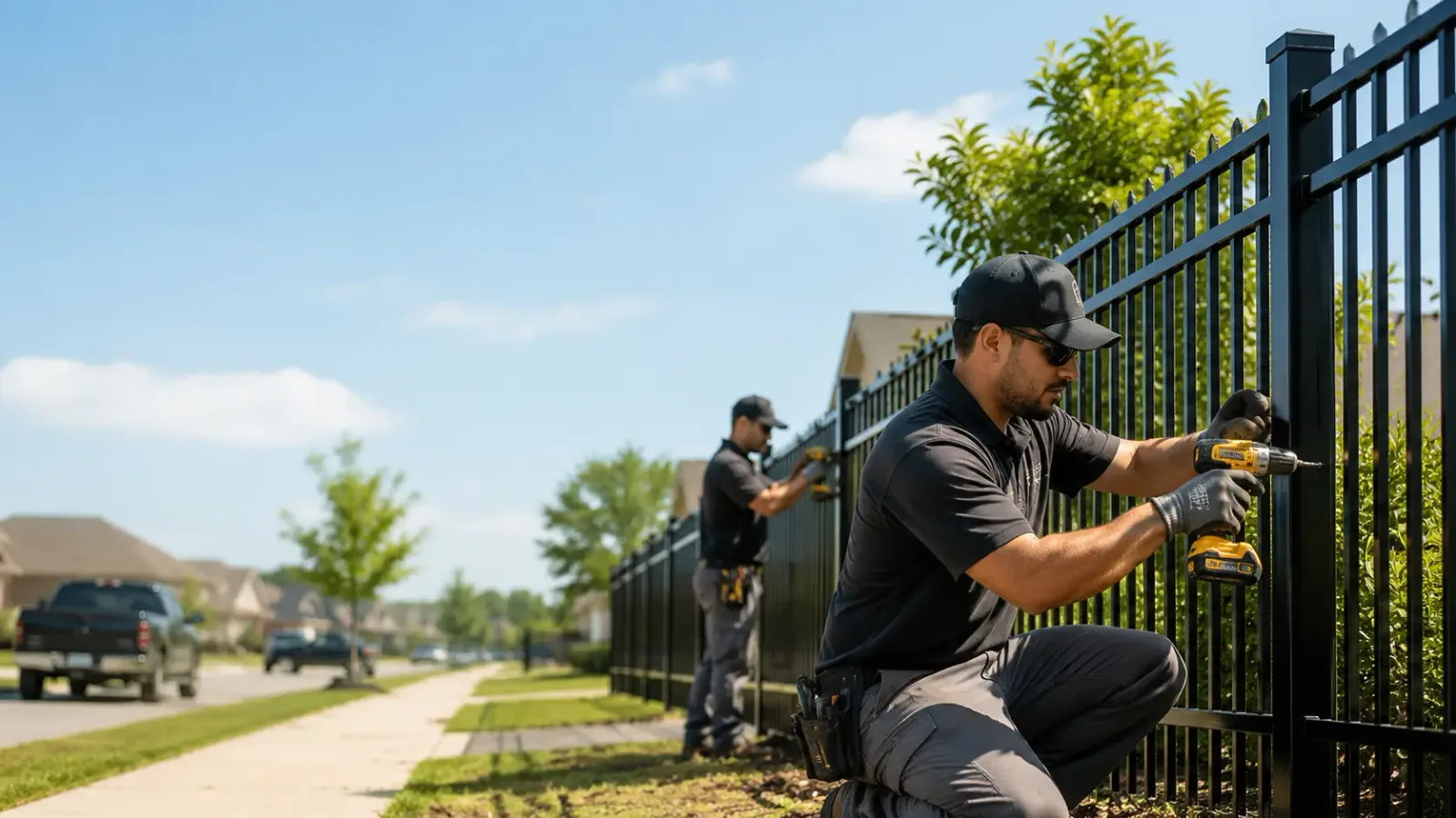 Metal Fence Installation in Monroe, TN